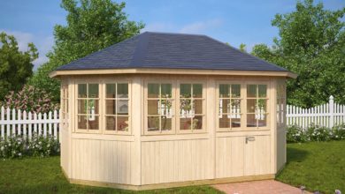 Photo of Holzpavillon im eigenen Garten: Stilvoll und praktisch mit Fundament von LogFoot™
